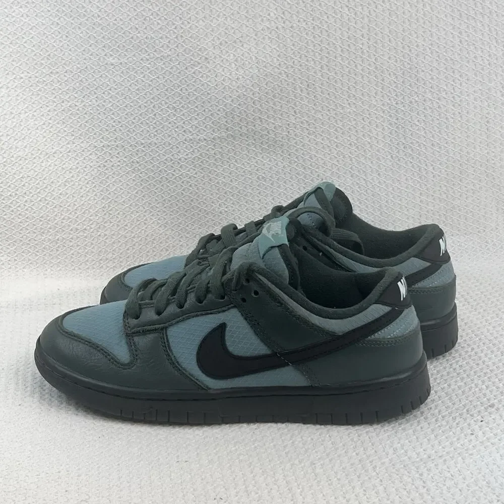 Nike Dunk Low FZ3052-300 Green Black Sneakers Men’s Size 7.5 / Women’s 9 Olive
